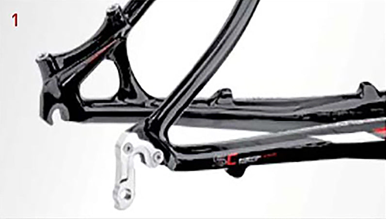 Simplon Gravity Rahmen 26" Carbon/White