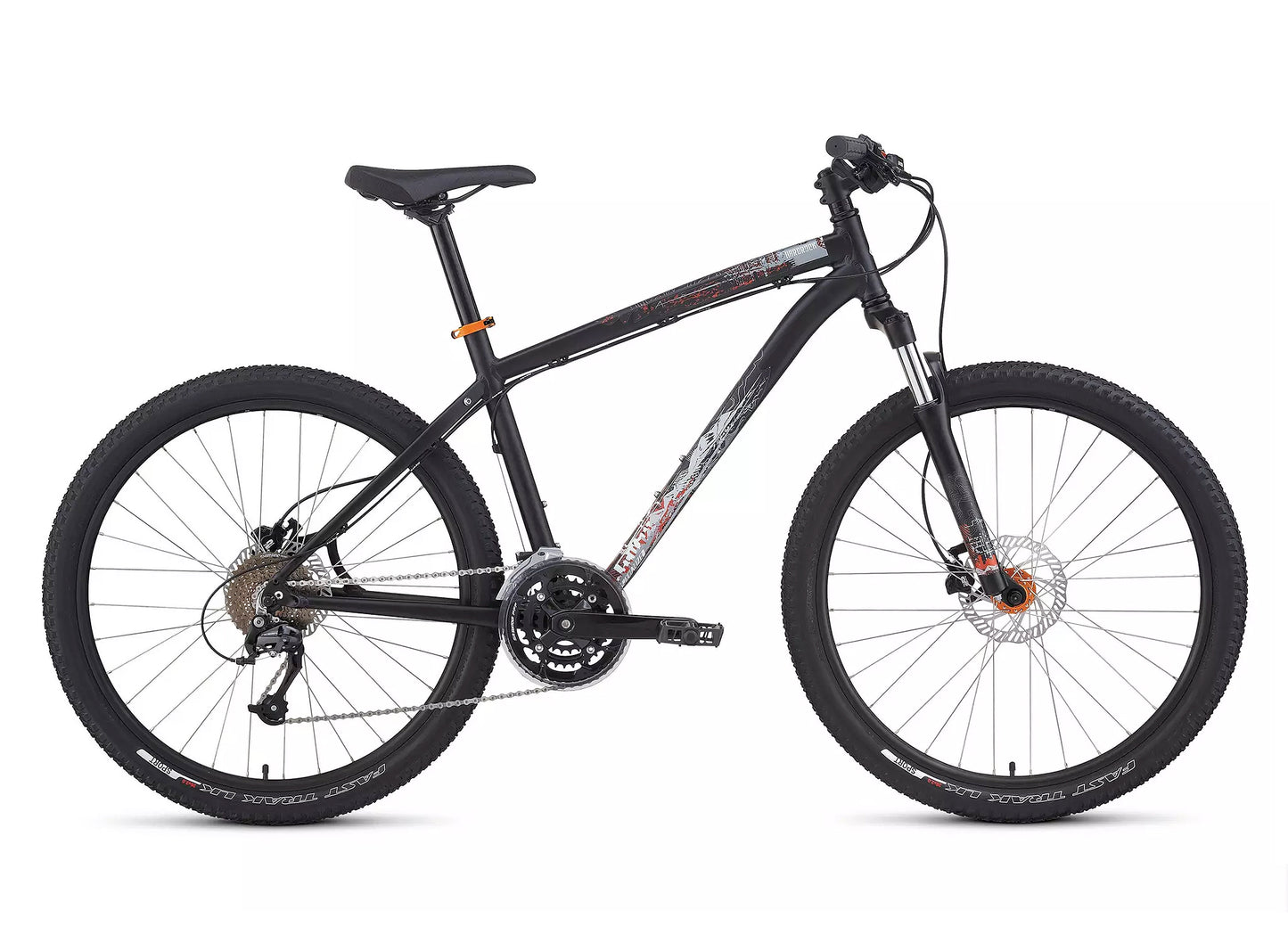 Specialized Hardrock Sport Disc 26, Black Punk/Org Ano