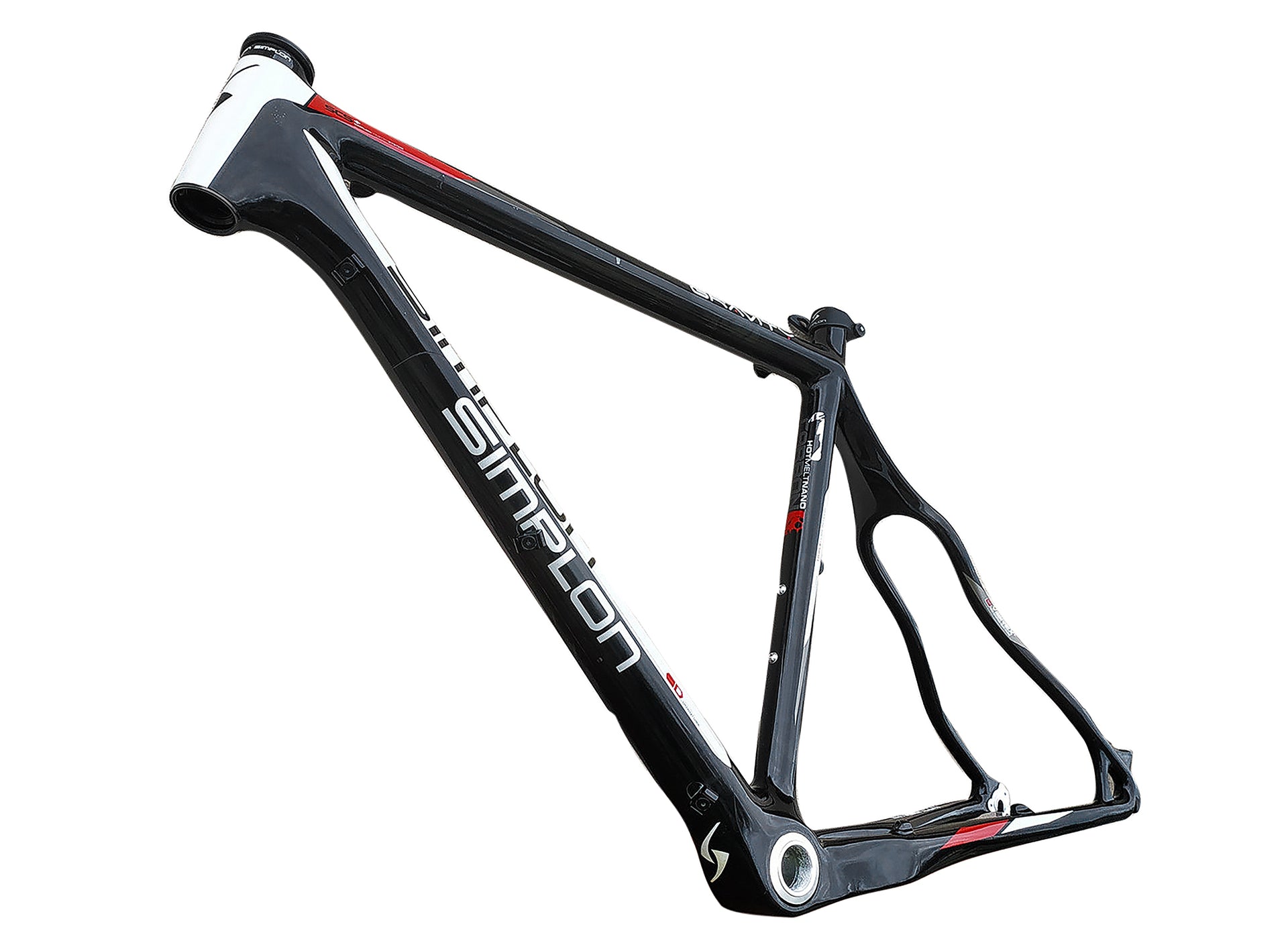 fahrradrahmen mtb 26 Simplon Gravity Rahmen 26" Carbon/White – veloXtra